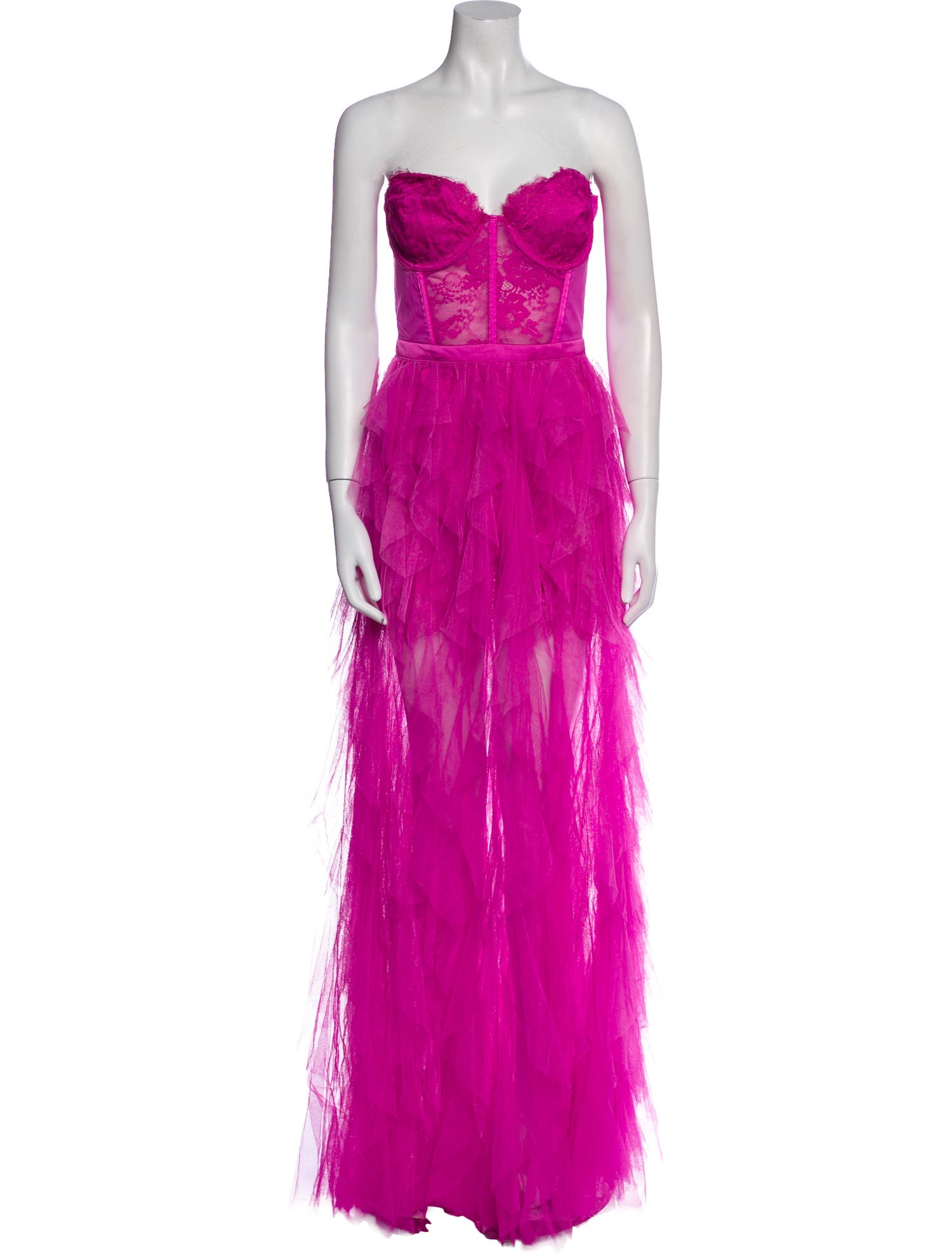 For Love & Lemons Strapless Long Dress w/ Tags