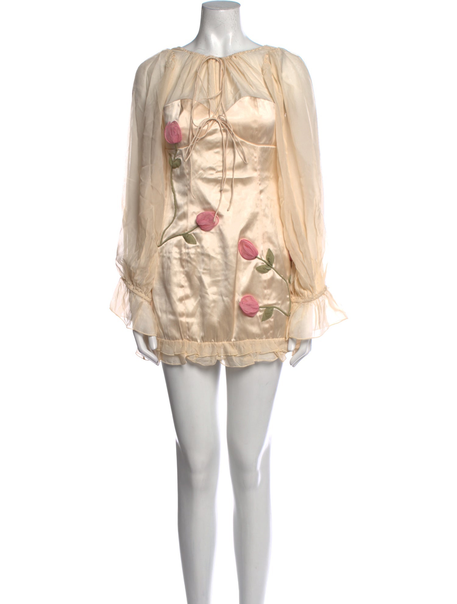 For Love & Lemons Printed Mini Dress