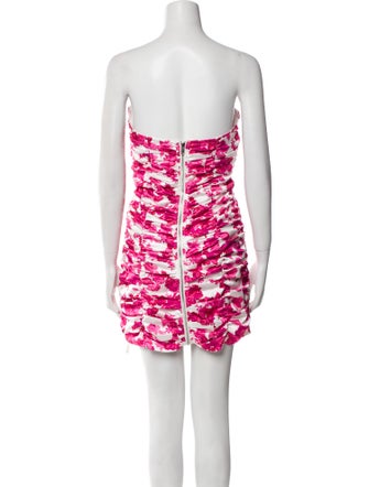 For Love & Lemons Floral Print Mini Dress