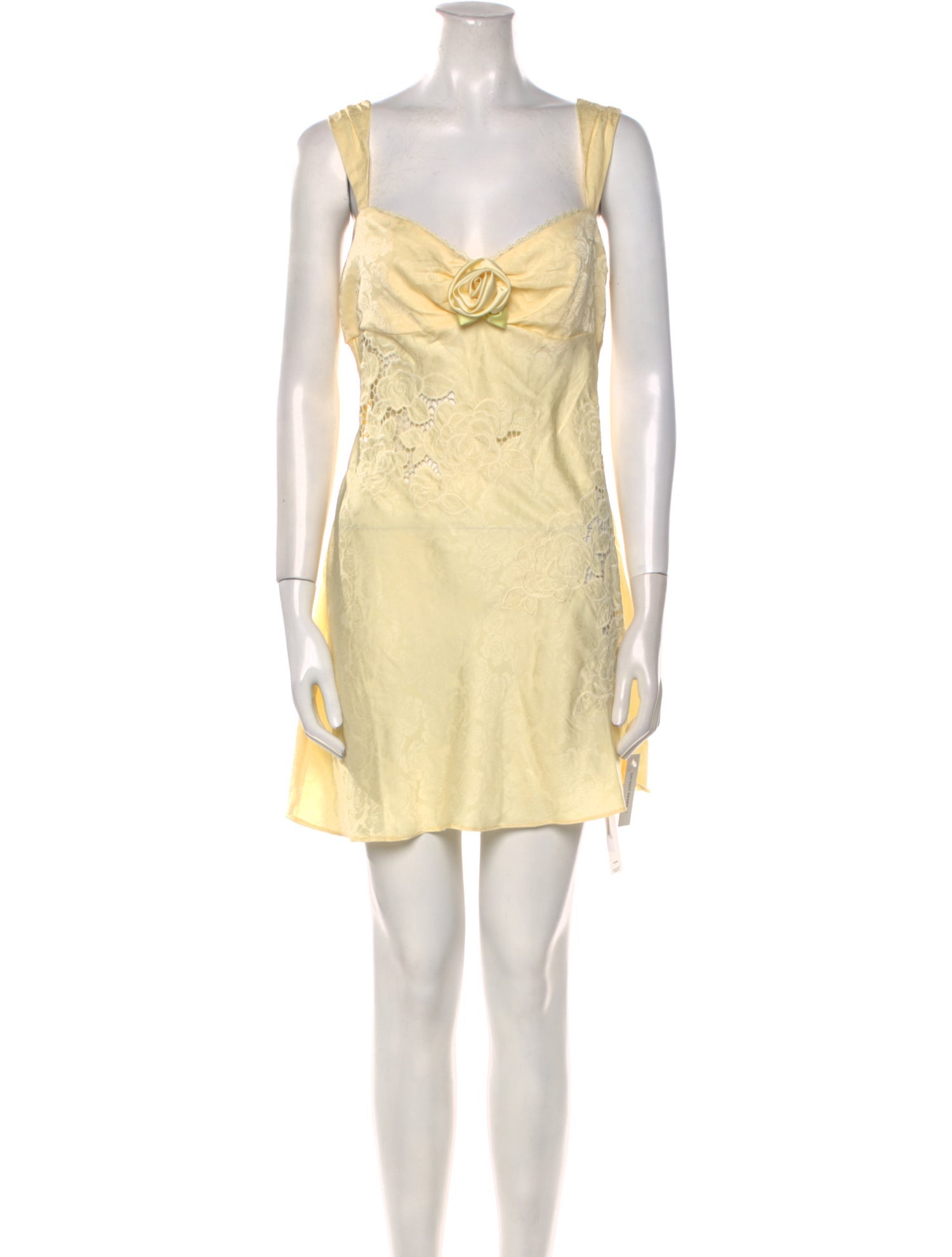 For Love & Lemons Square Neckline Mini Dress