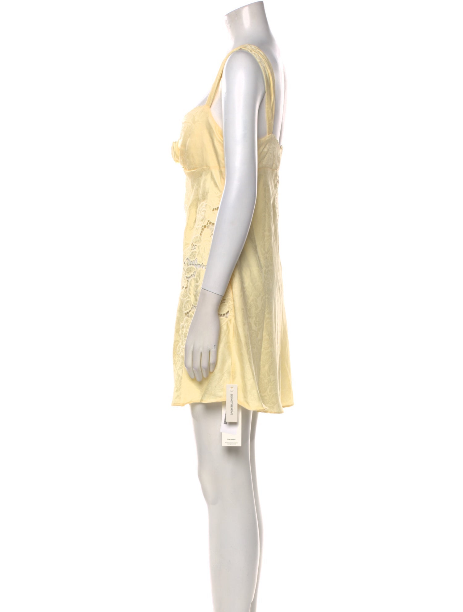 For Love & Lemons Square Neckline Mini Dress