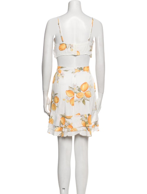 For Love & Lemons Printed Skirt Set