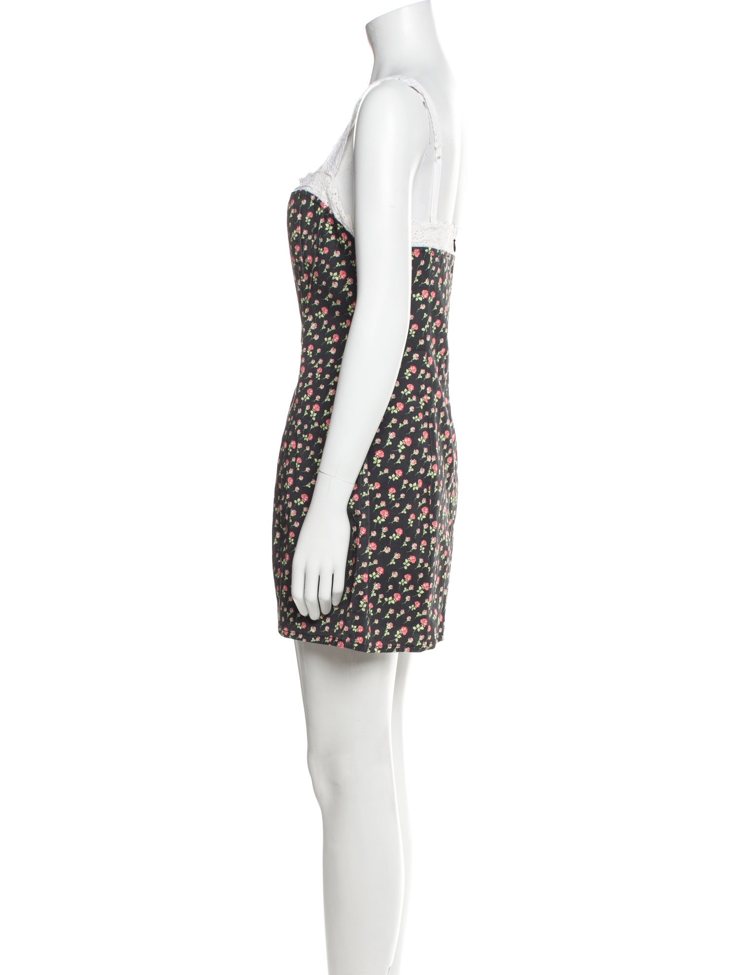 For Love & Lemons Floral Print Mini Dress w/ Tags