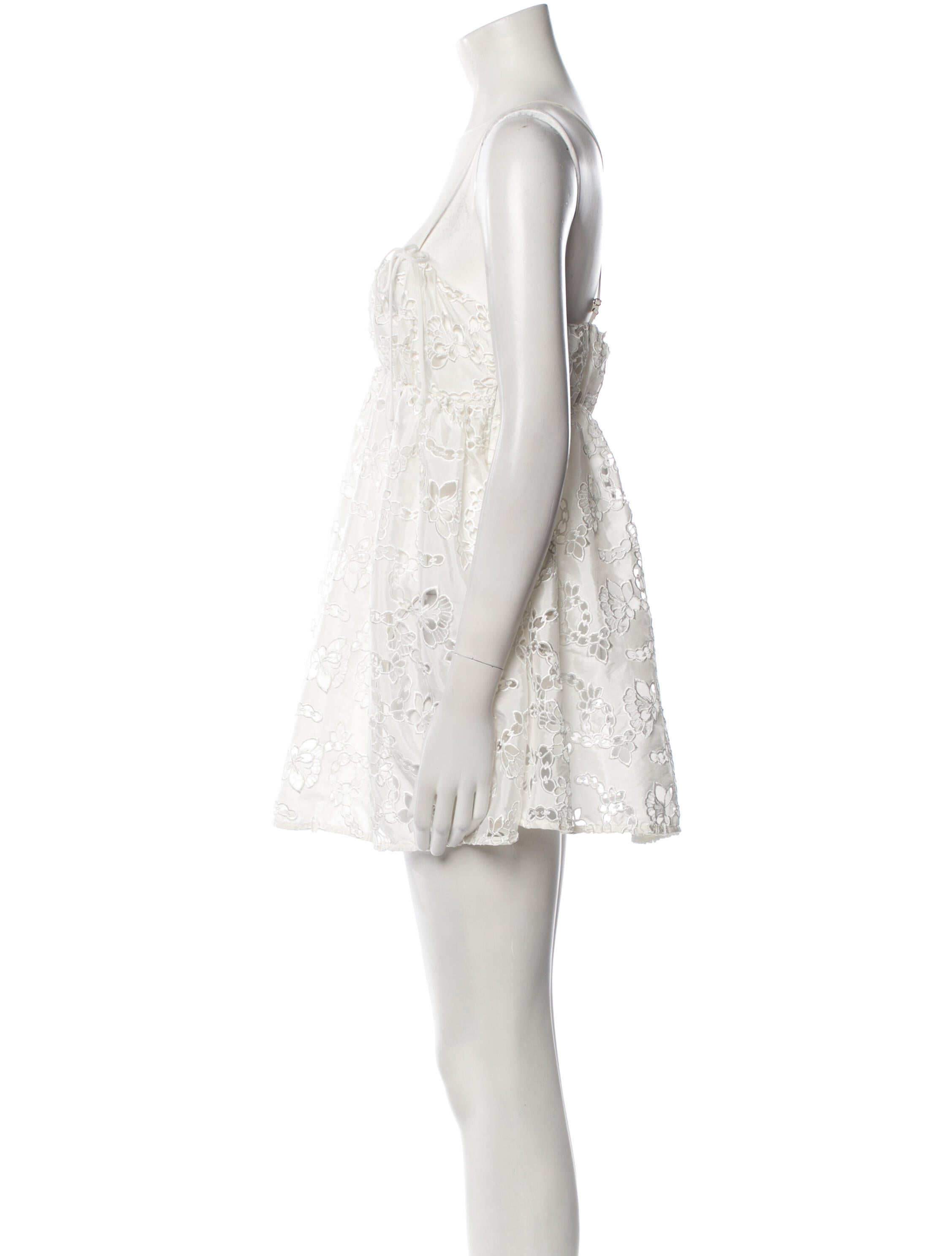 For Love & Lemons Square Neckline Mini Dress