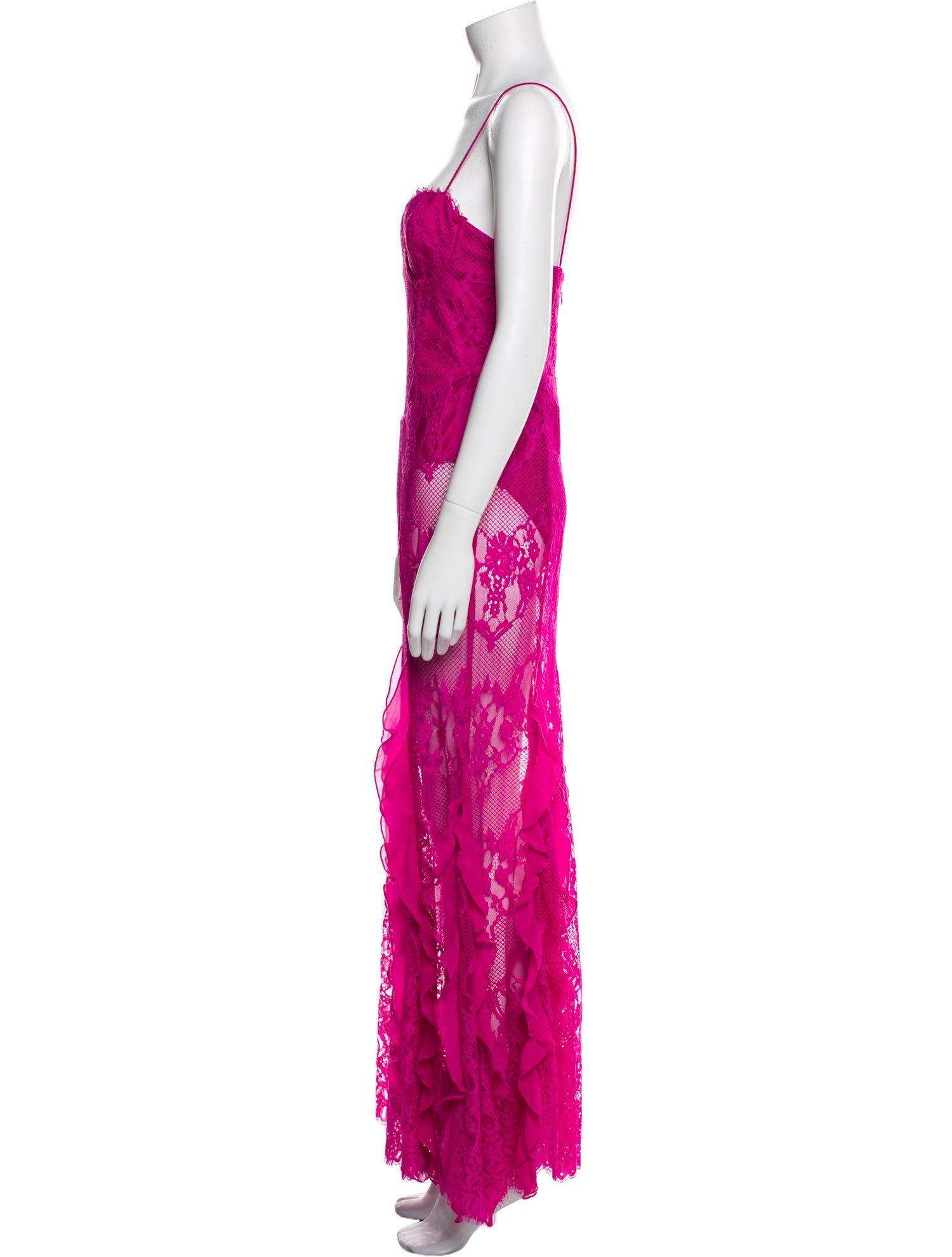 For Love & Lemons Silk Long Dress w/ Tags