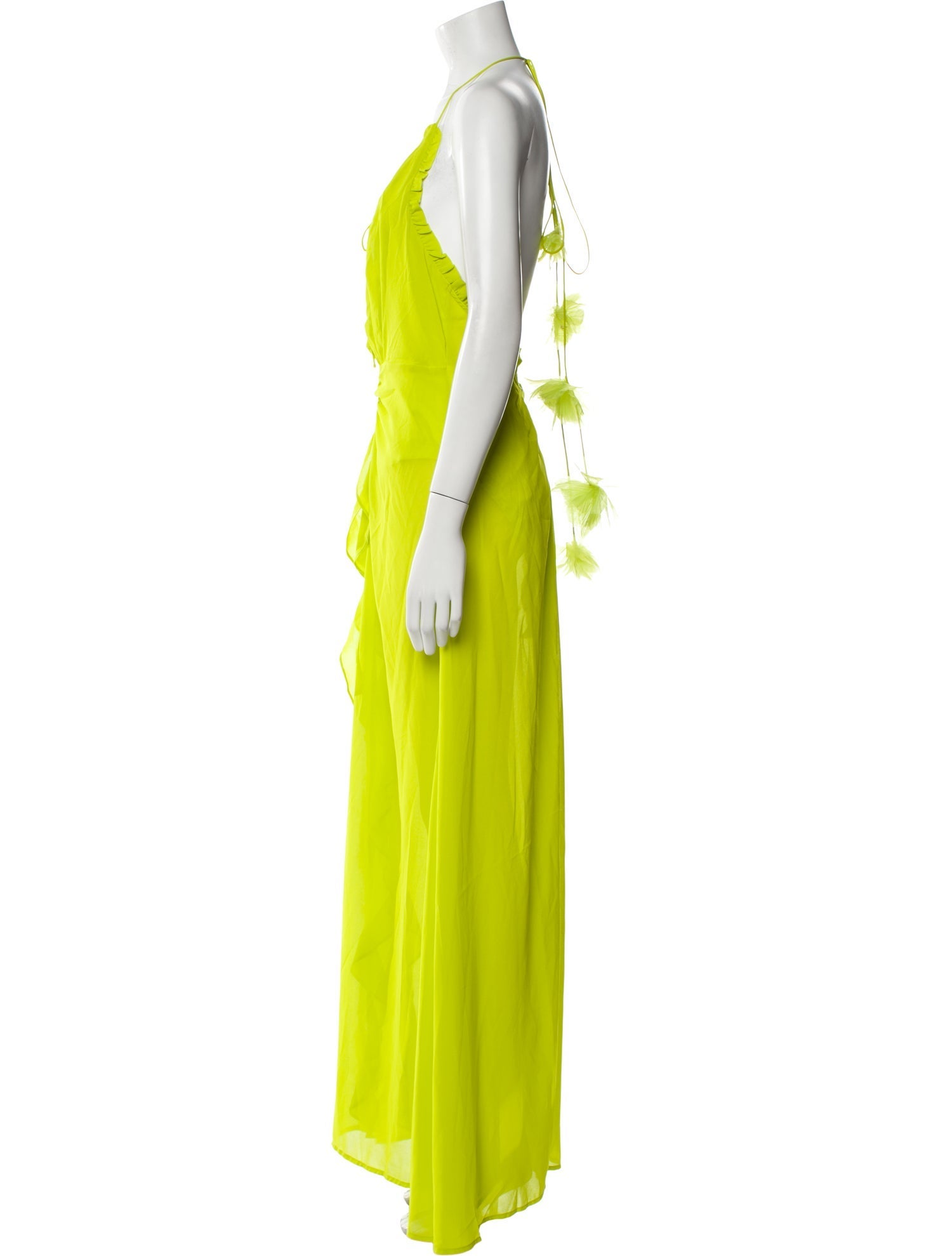 For Love & Lemons Halterneck Long Dress w/ Tags