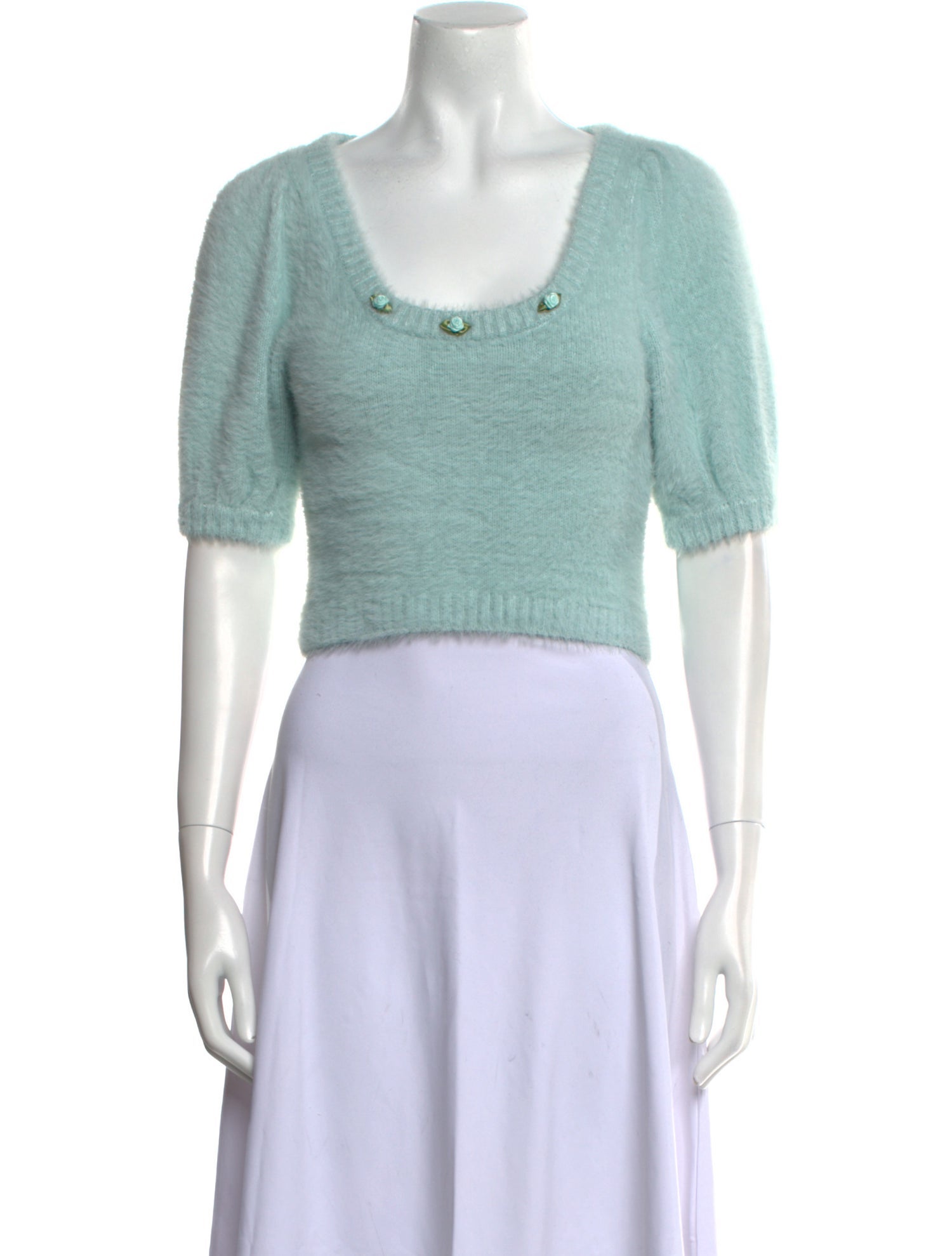 For Love & Lemons Scoop Neck Sweater