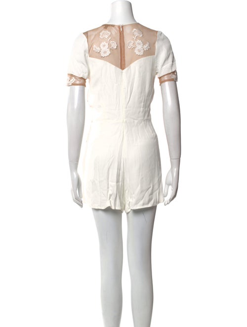 For Love & Lemons V-Neck Romper