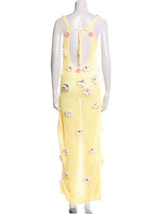 For Love & Lemons Printed Long Dress