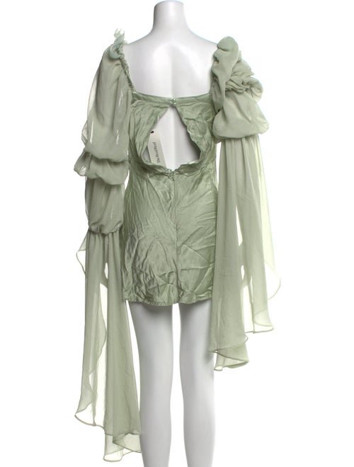 For Love & Lemons Cowl Neck Mini Dress