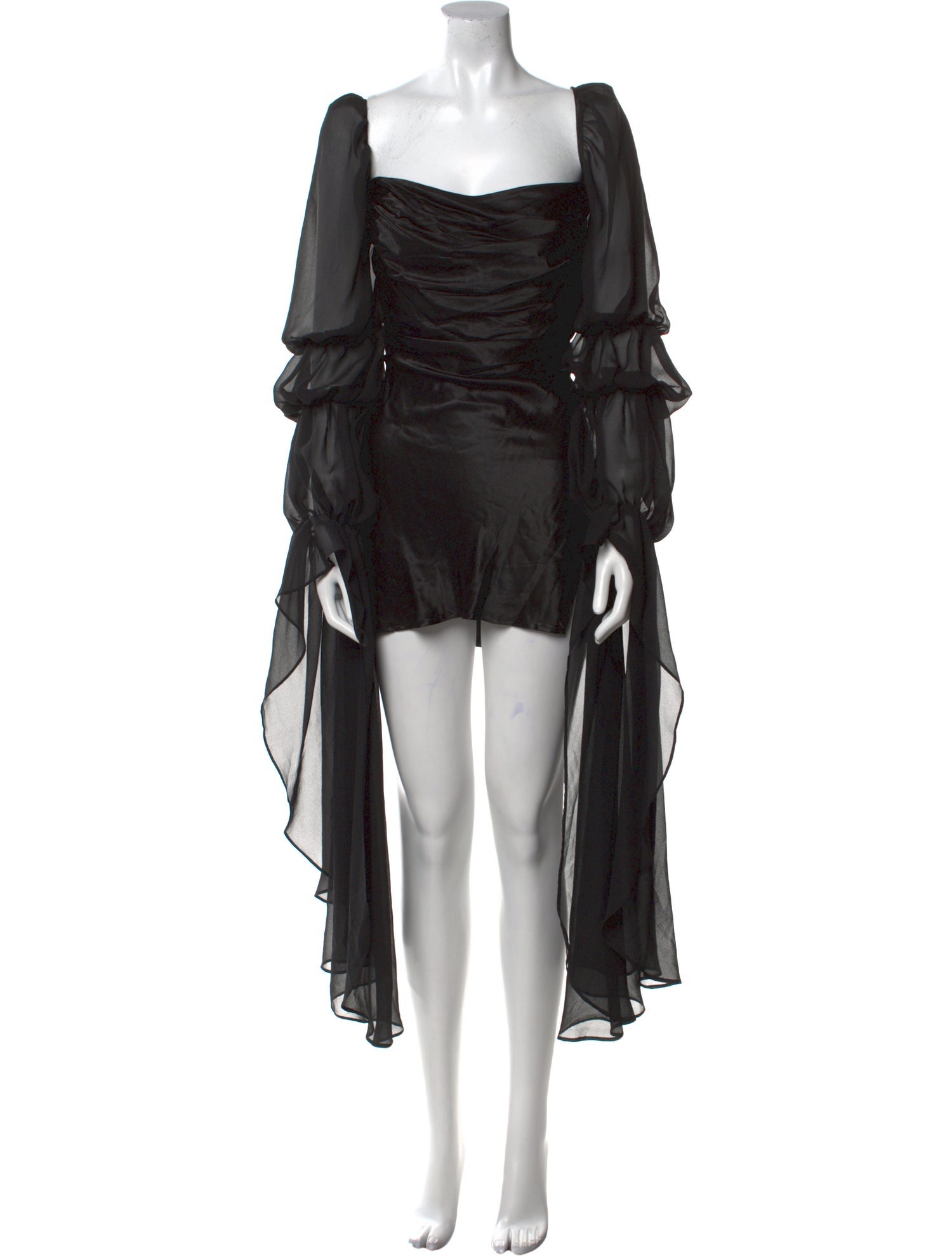 For Love & Lemons Square Neckline Mini Dress