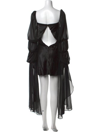 For Love & Lemons Square Neckline Mini Dress