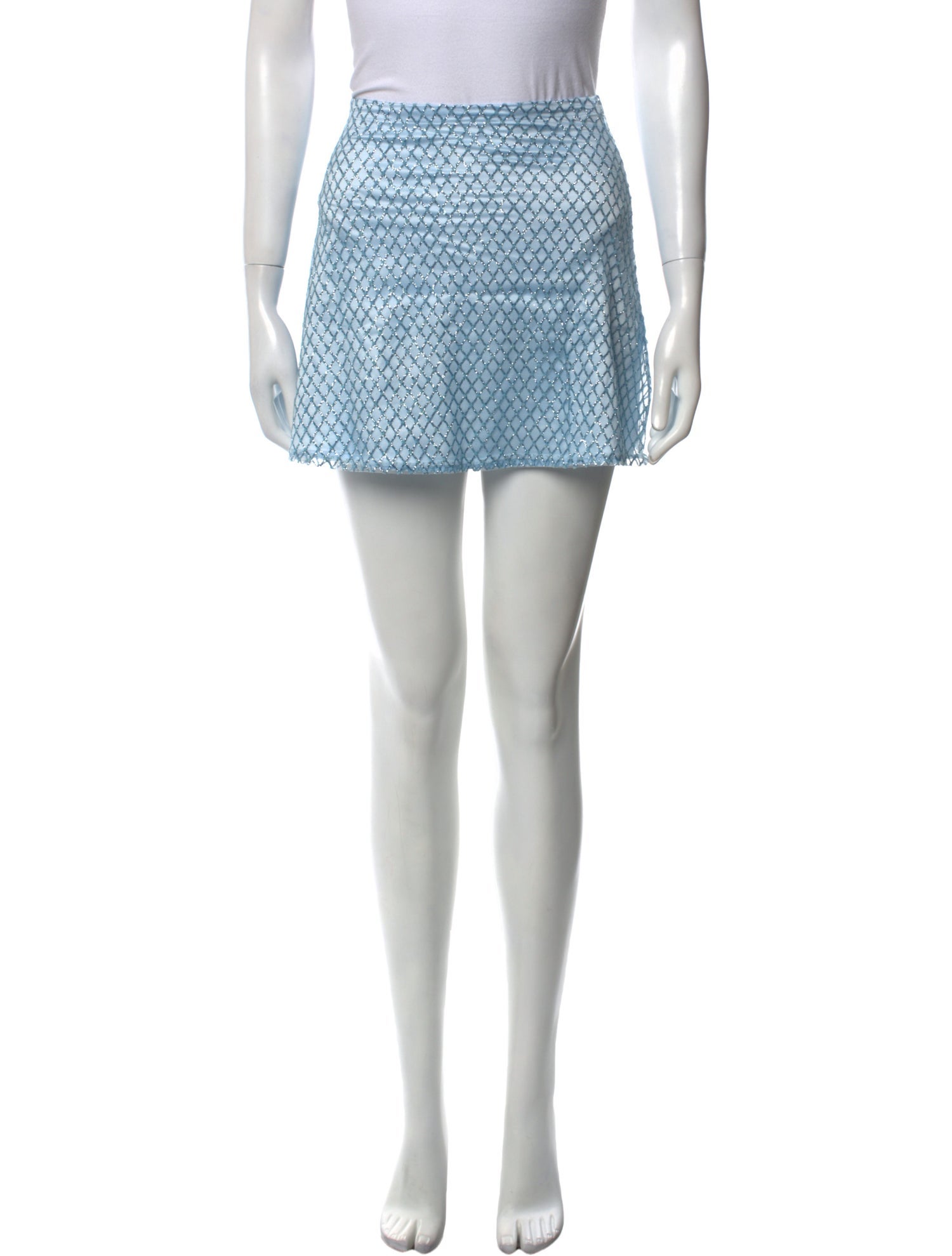 For Love & Lemons Embroidered Accent Mini Skirt w/ Tags