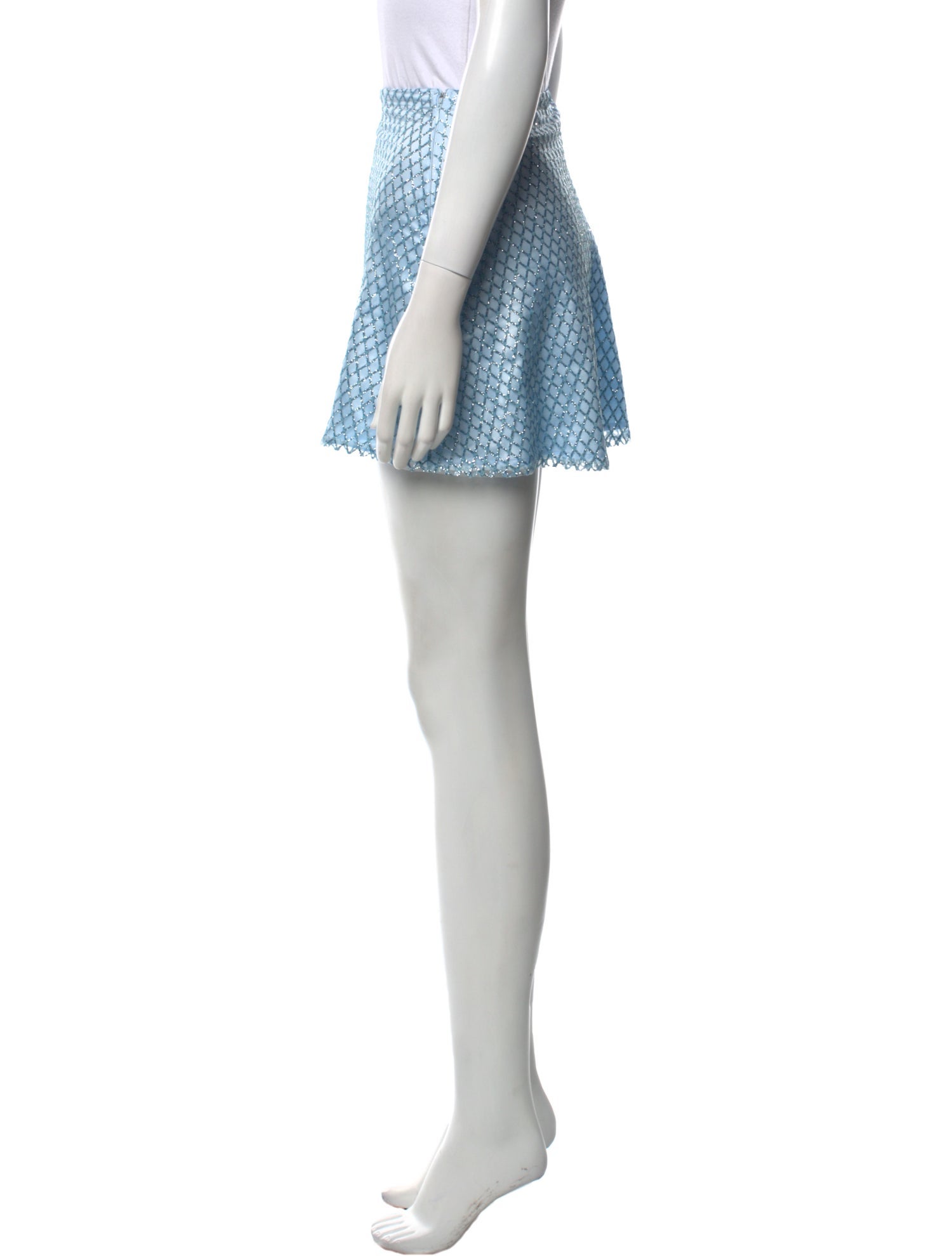 For Love & Lemons Embroidered Accent Mini Skirt w/ Tags