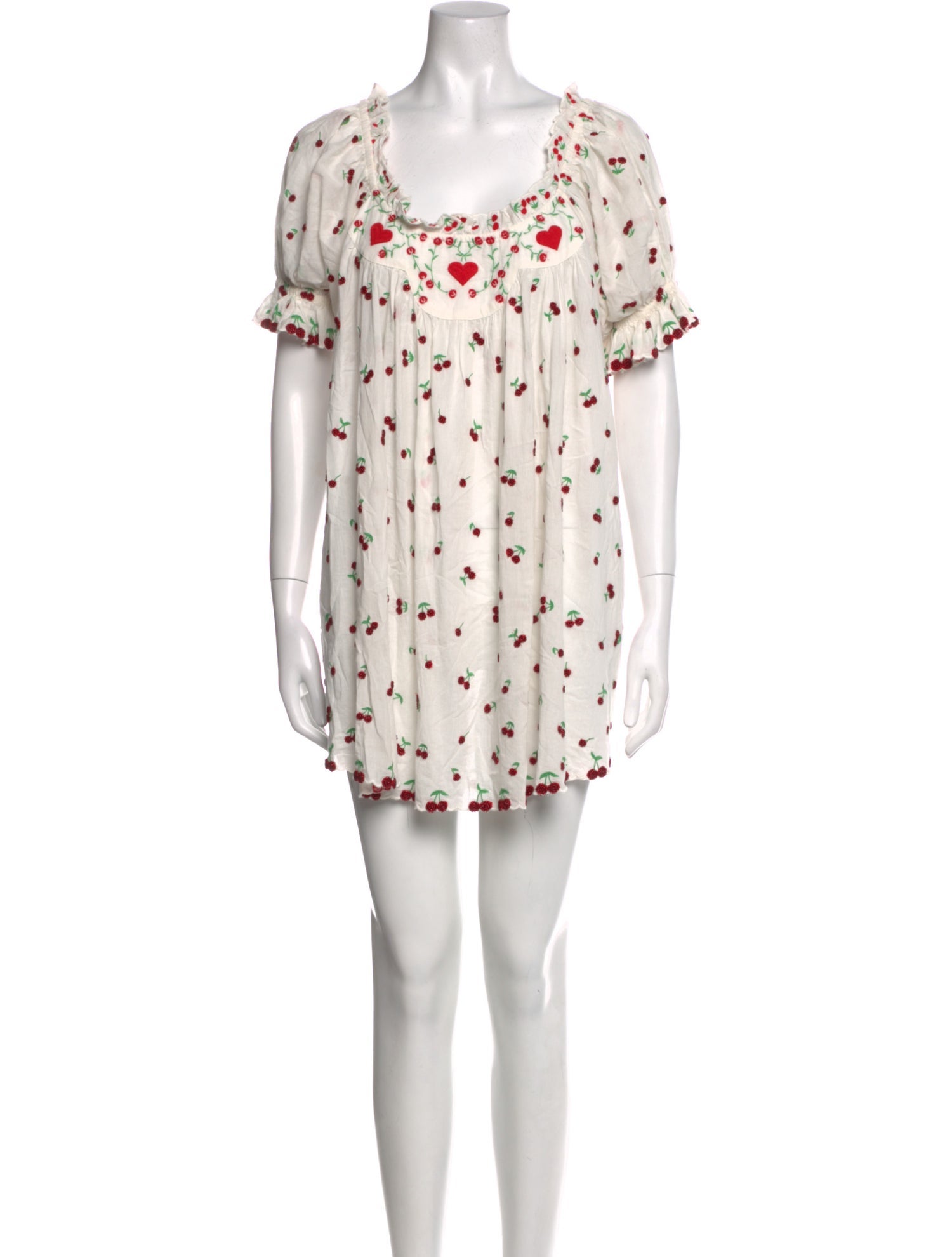 For Love & Lemons Printed Mini Dress