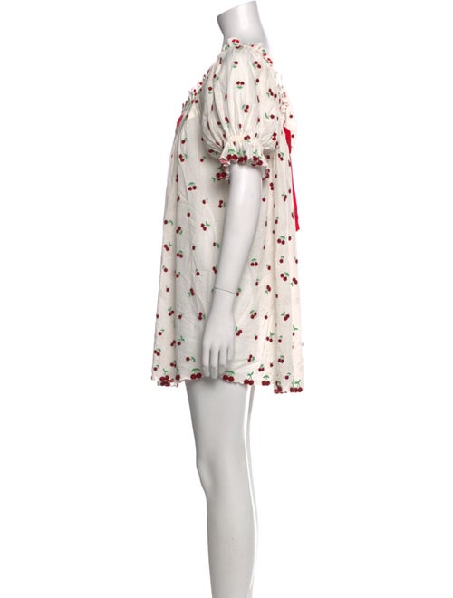 For Love & Lemons Printed Mini Dress