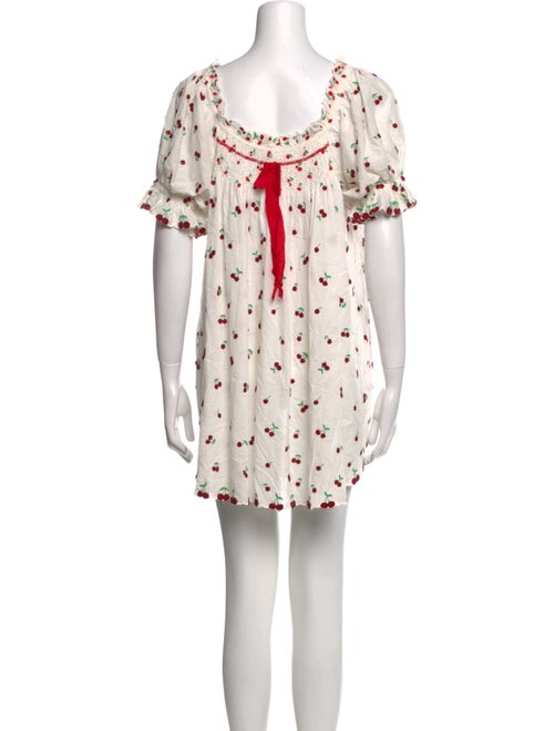 For Love & Lemons Printed Mini Dress