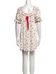 For Love & Lemons Printed Mini Dress