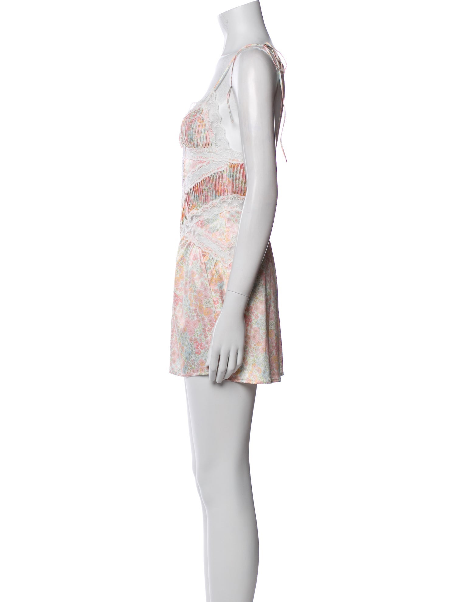 For Love & Lemons Printed Mini Dress