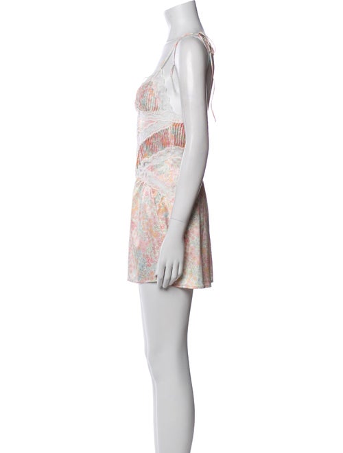 For Love & Lemons Printed Mini Dress