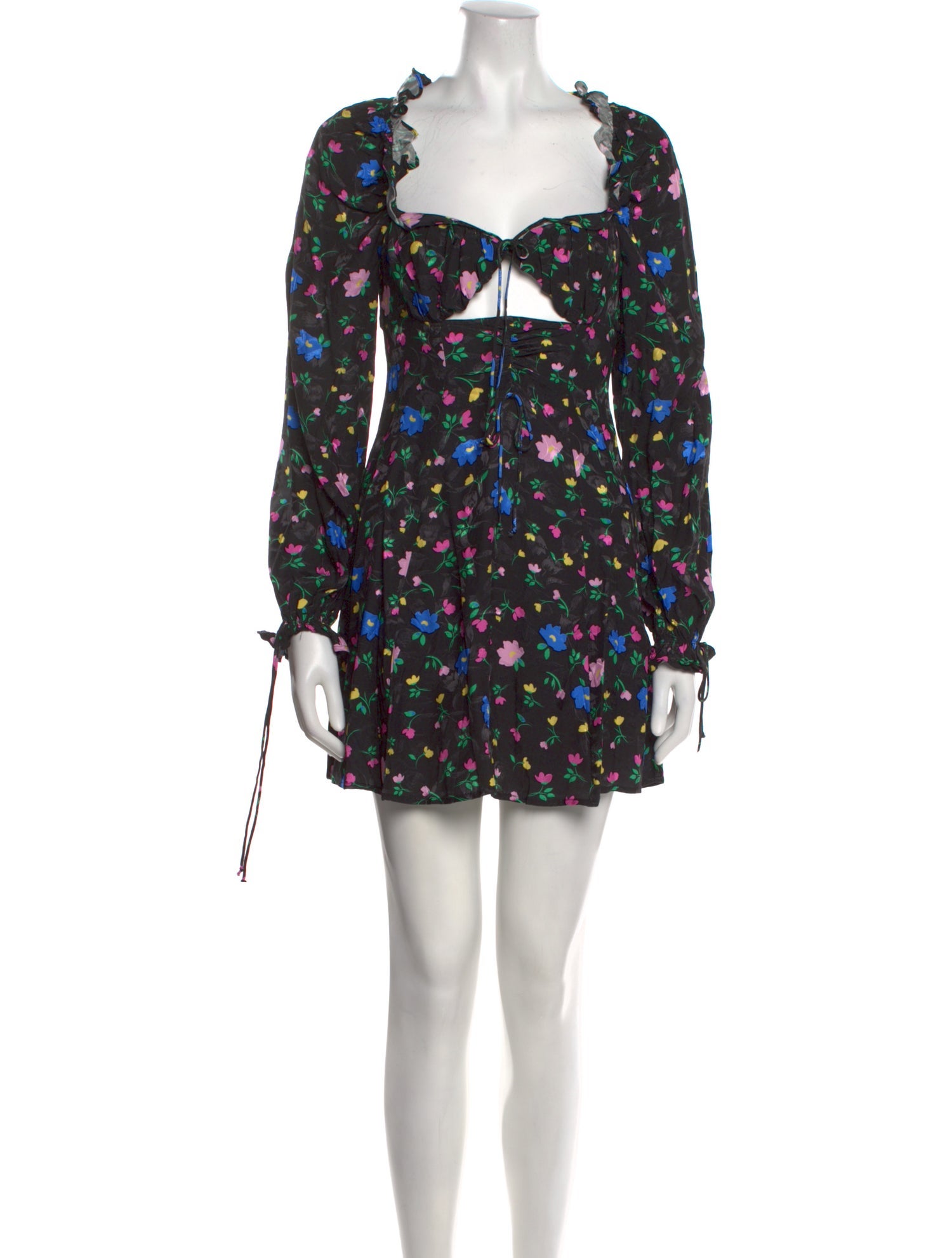 For Love & Lemons Floral Print Mini Dress w/ Tags