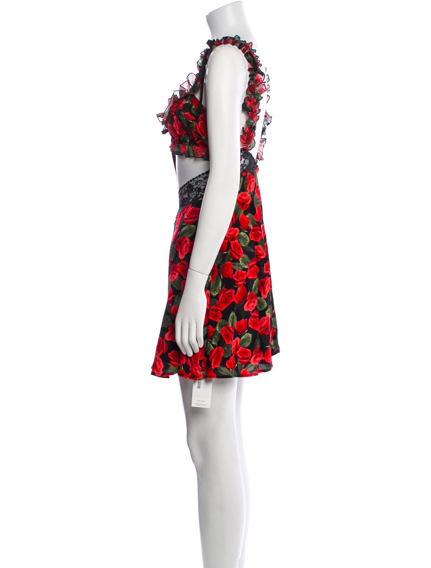 For Love & Lemons Floral Print Mini Dress w/ Tags