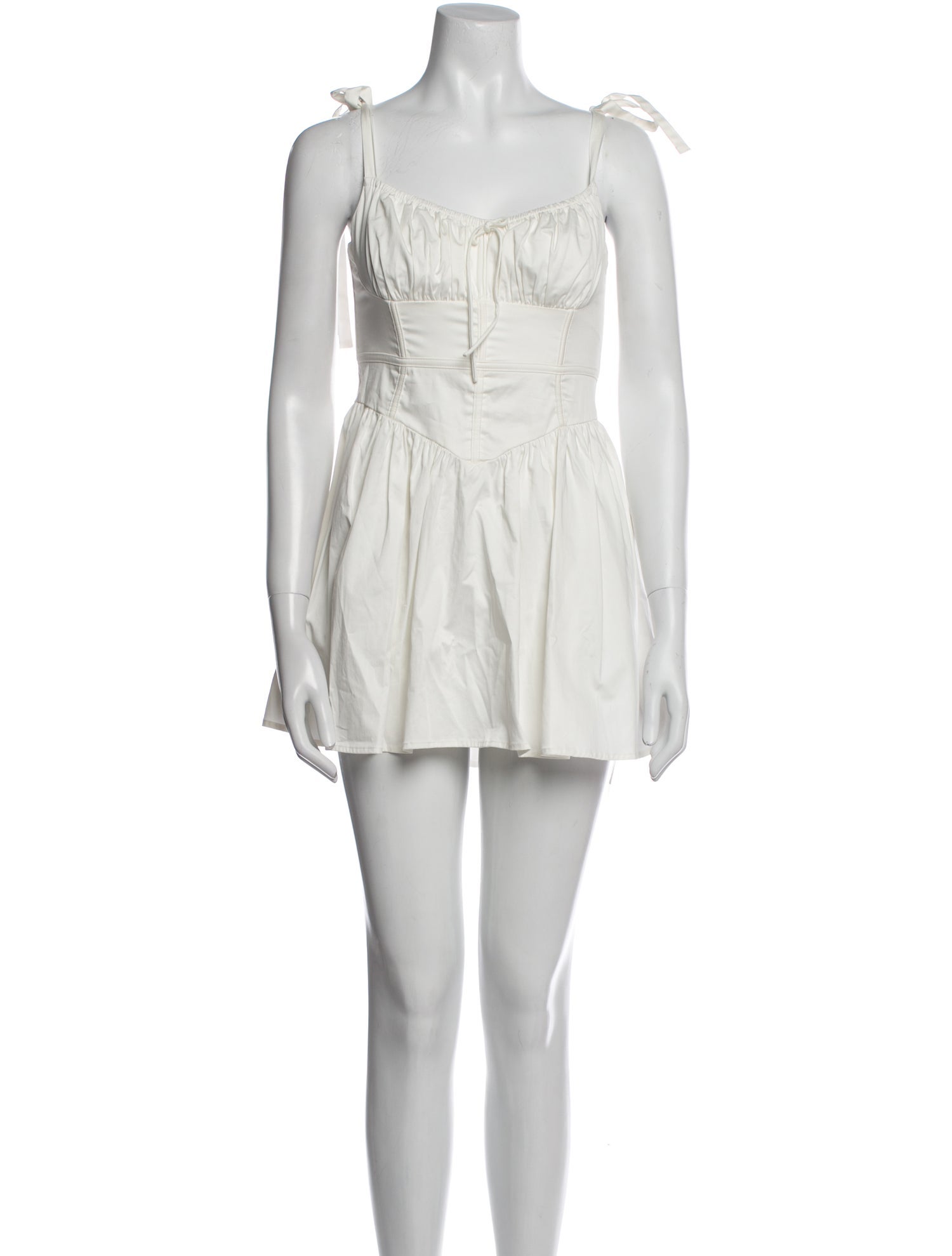 For Love & Lemons Square Neckline Mini Dress