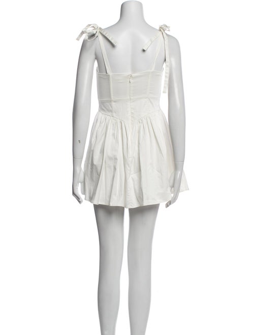 For Love & Lemons Square Neckline Mini Dress