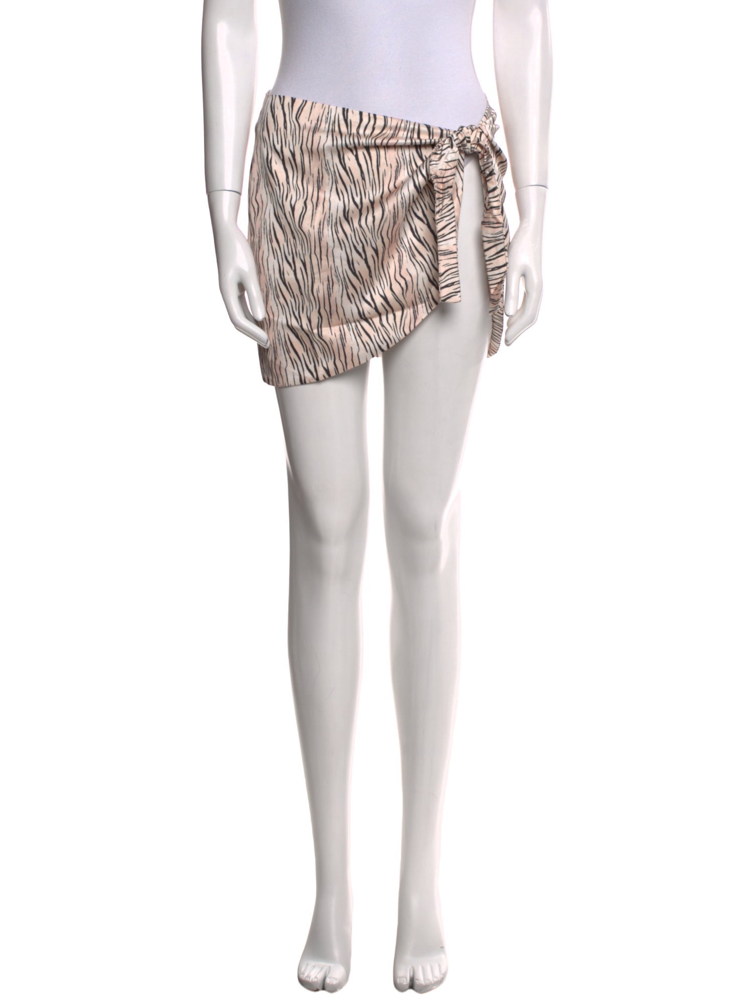 For Love & Lemons Printed Mini Skirt w/ Tags