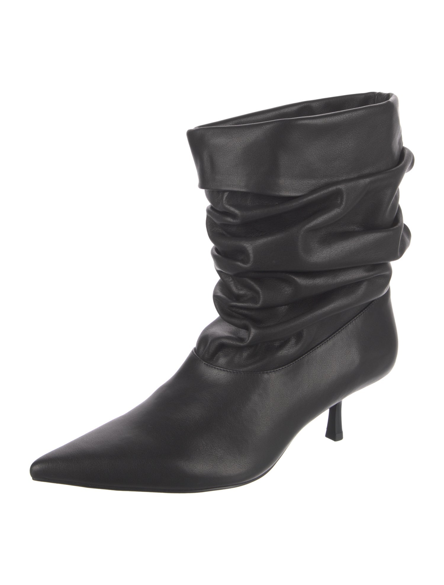 For Love & Lemons Leather Lace-Up Boots