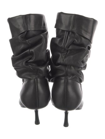 For Love & Lemons Leather Lace-Up Boots