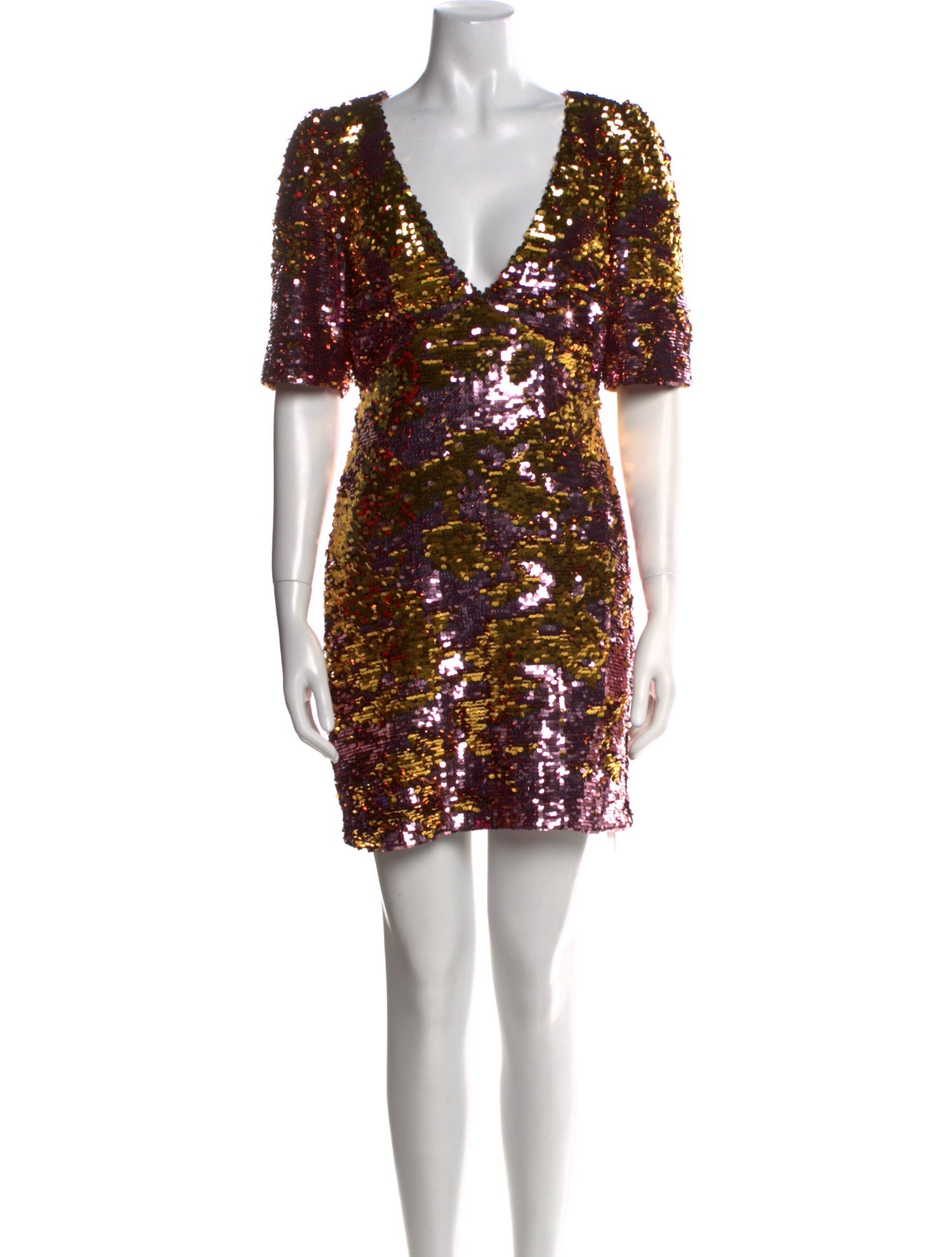 For Love & Lemons Printed Mini Dress