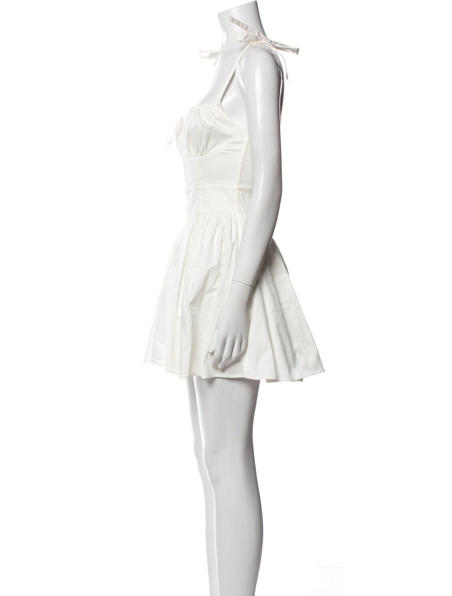 For Love & Lemons Square Neckline Mini Dress