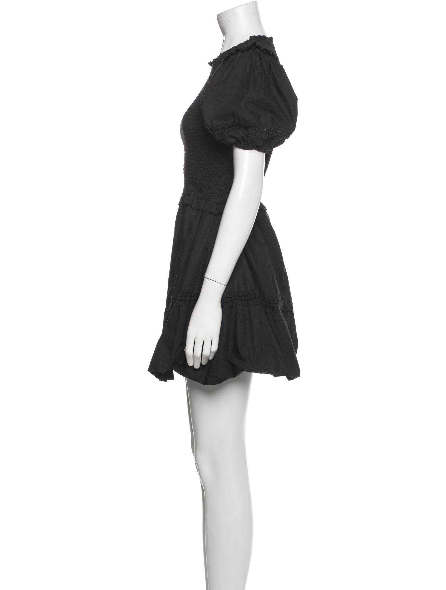 For Love & Lemons Crew Neck Mini Dress