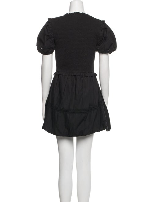 For Love & Lemons Crew Neck Mini Dress