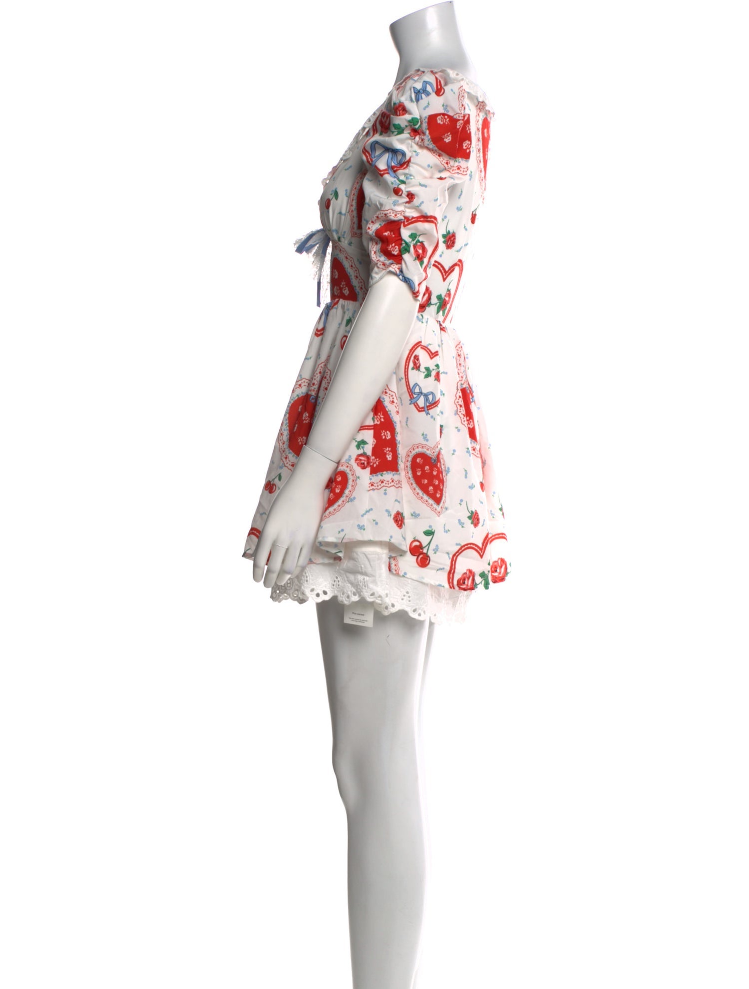 For Love & Lemons Printed Mini Dress