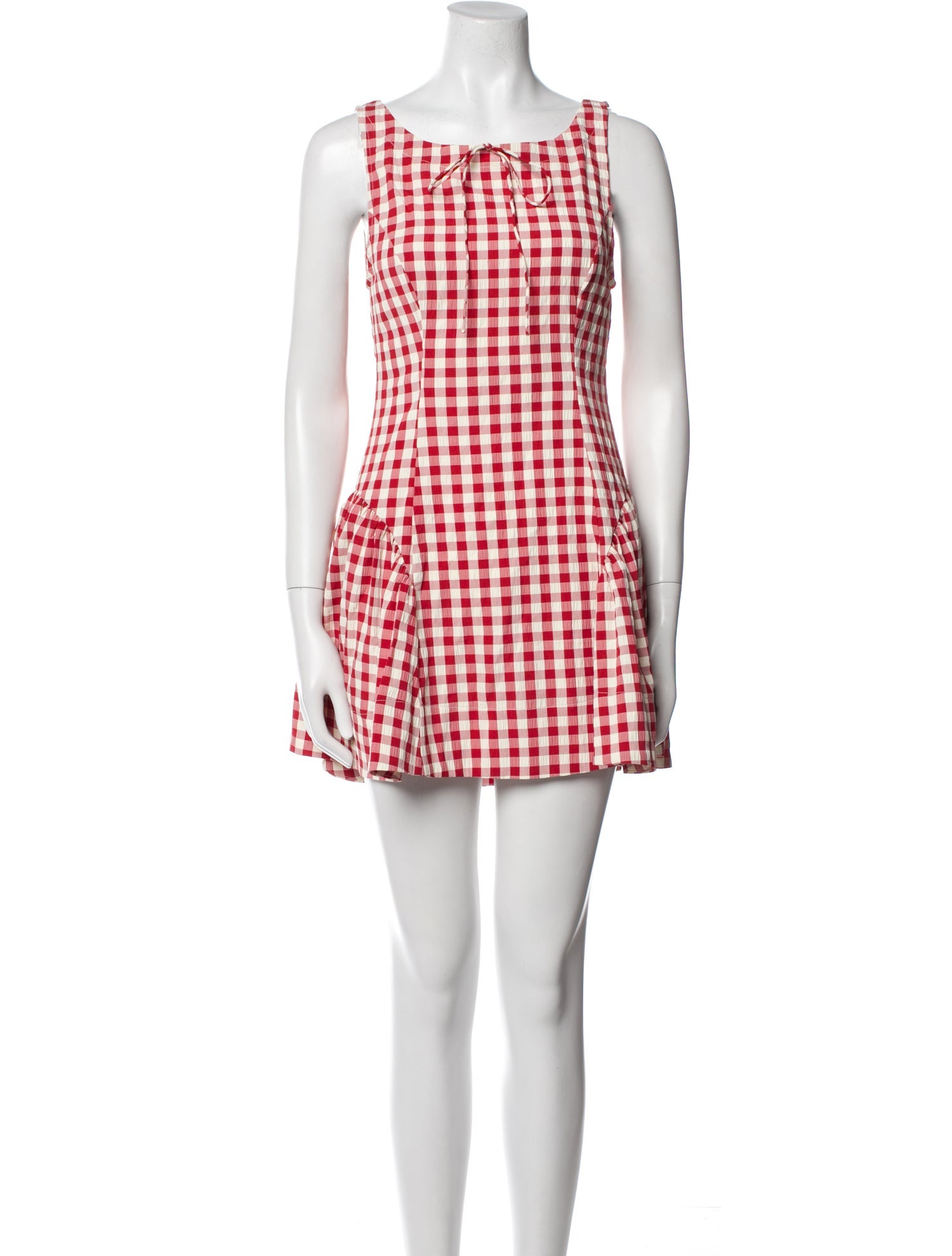 For Love & Lemons Plaid Print Mini Dress w/ Tags