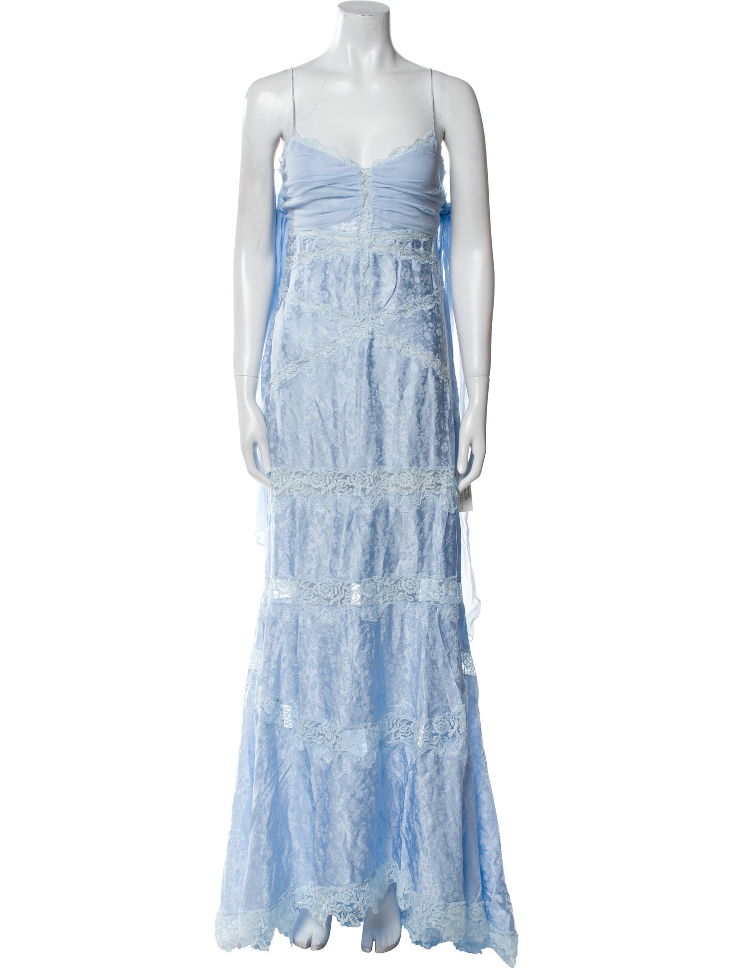 For Love & Lemons Silk Long Dress w/ Tags