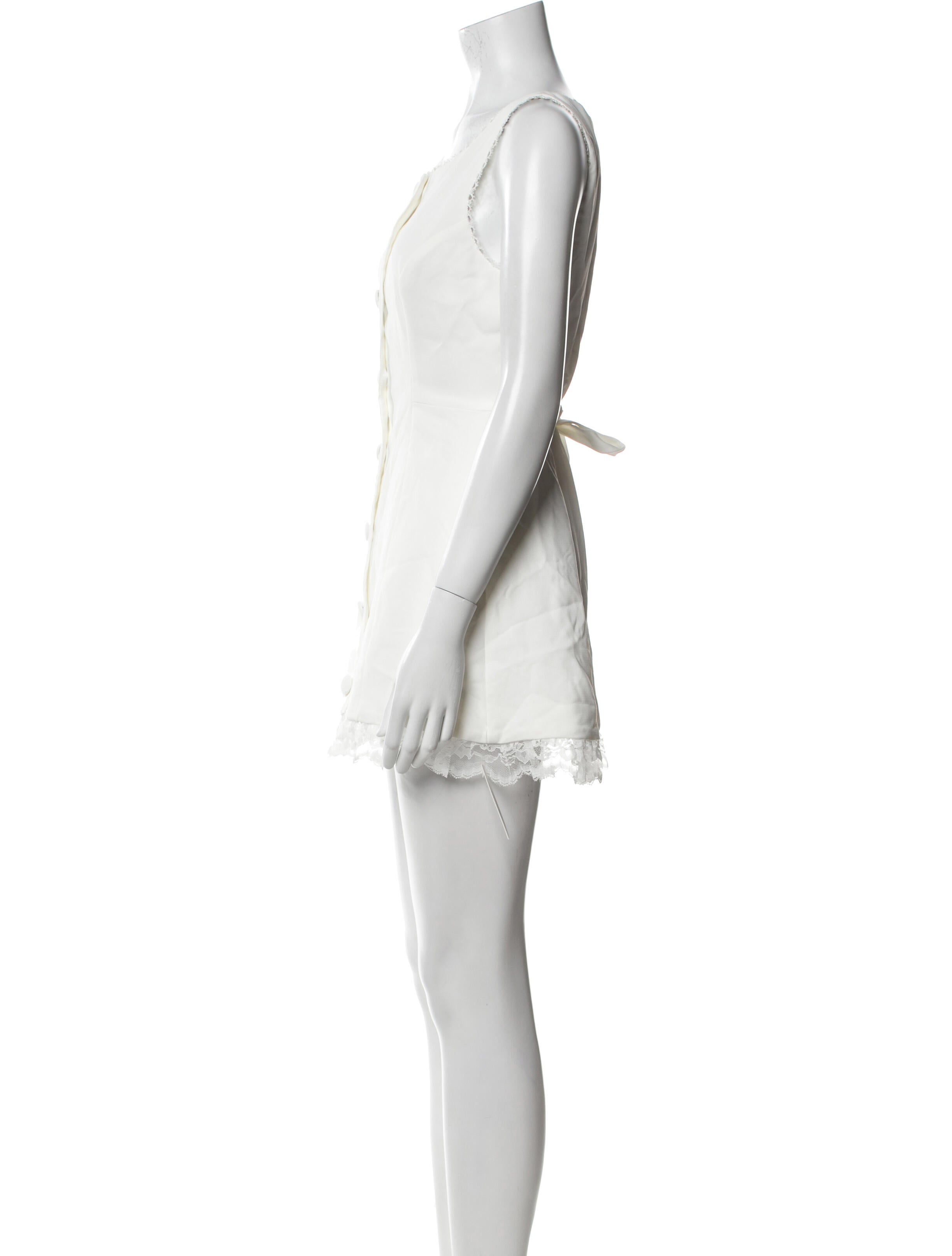 For Love & Lemons Lace Trim Embellishment Short Set w/ Tags