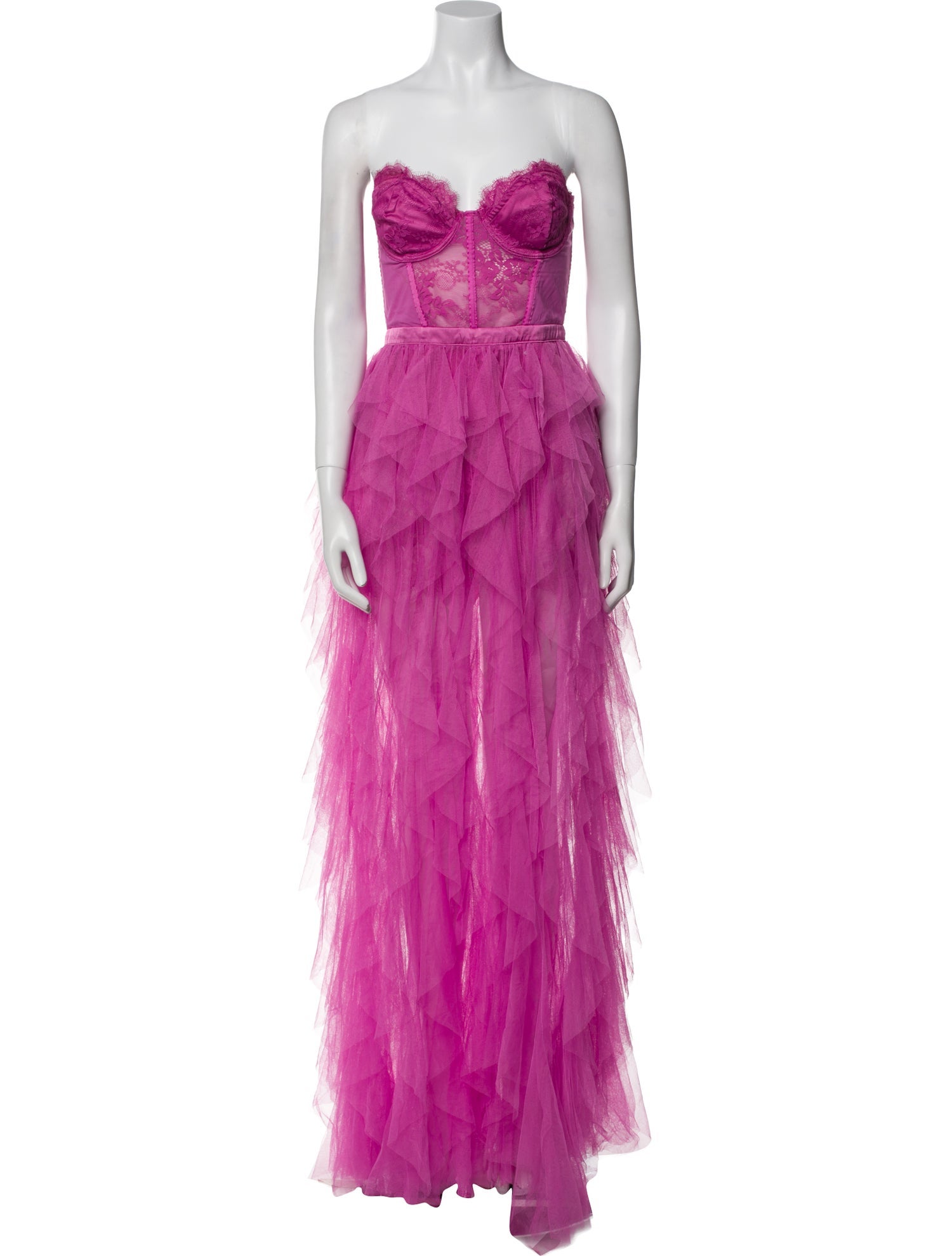 For Love & Lemons Strapless Long Dress w/ Tags