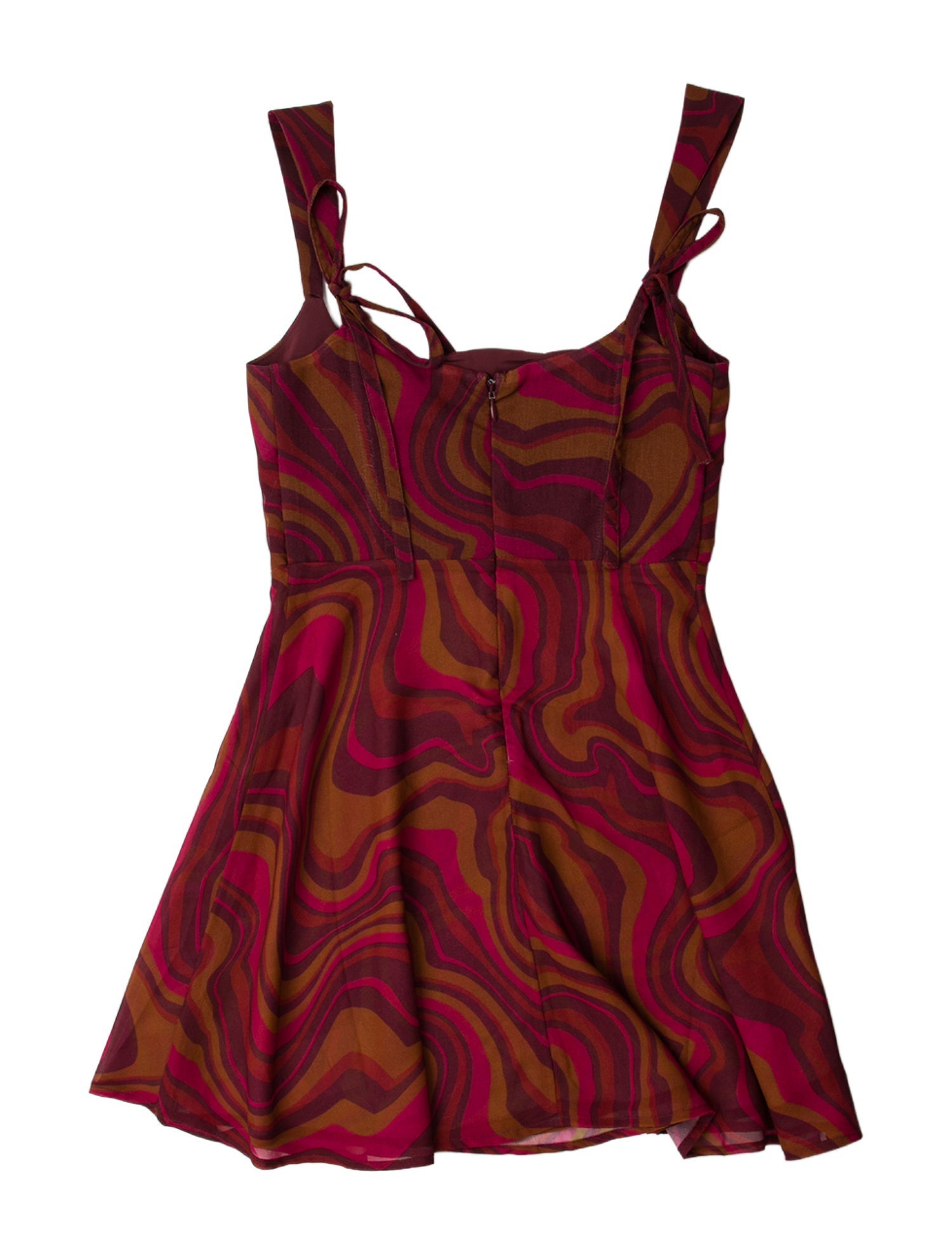 For Love & Lemons Paisley Print Mini Dress