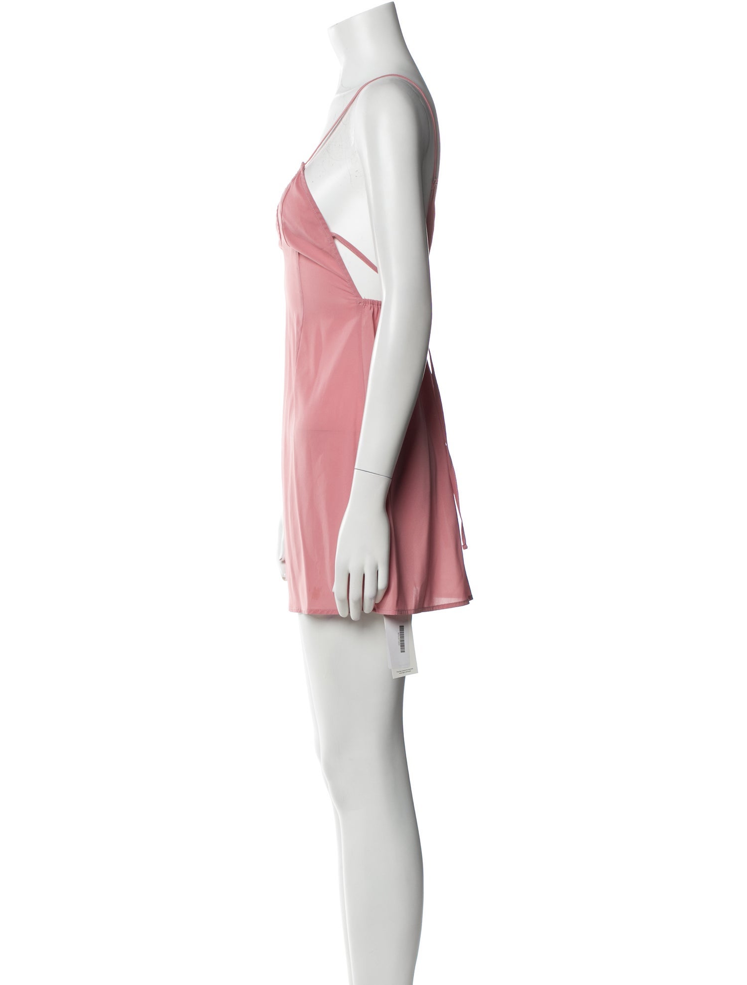 For Love & Lemons V-Neck Mini Dress