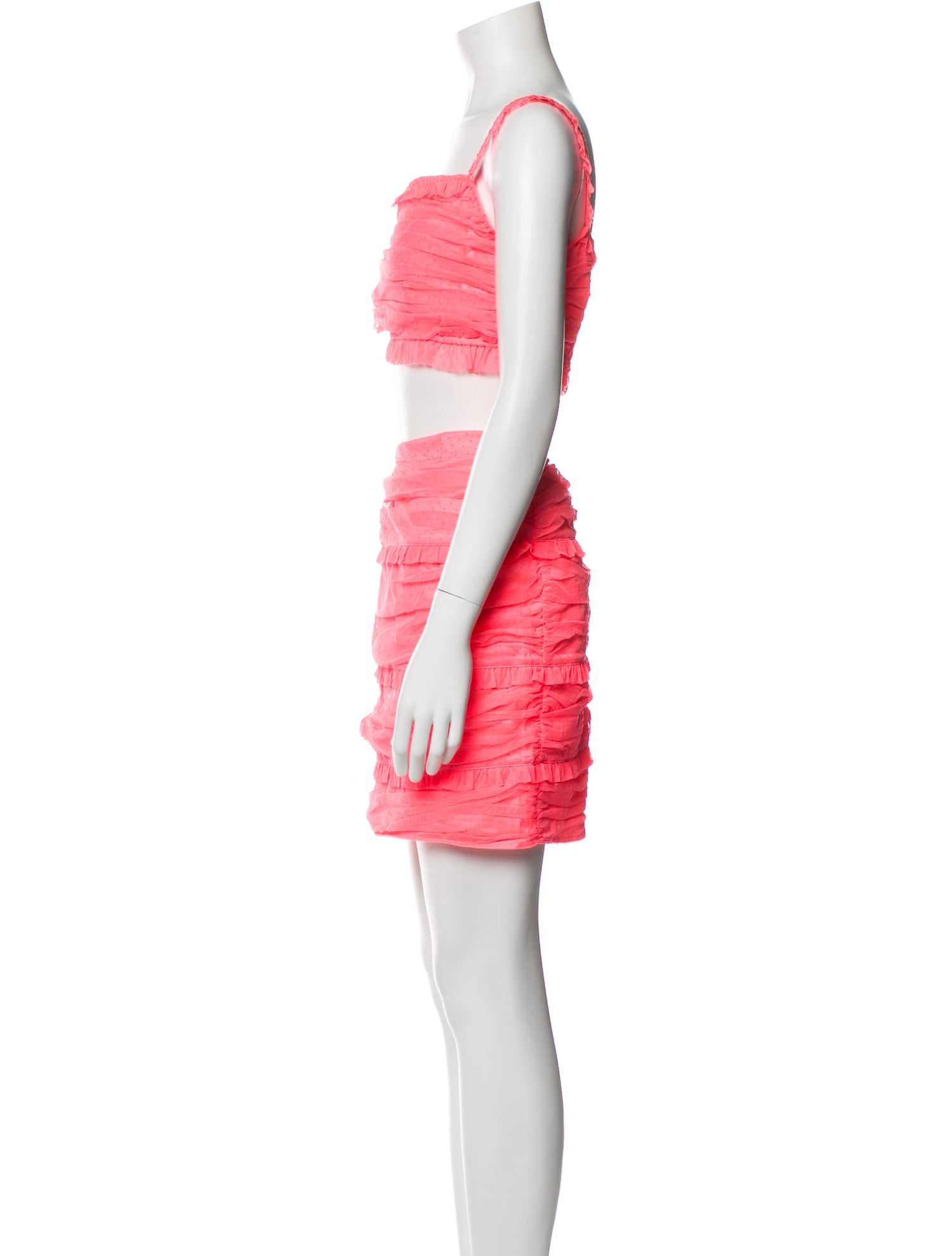 For Love & Lemons Pleated Accents Skirt Set w/ Tags