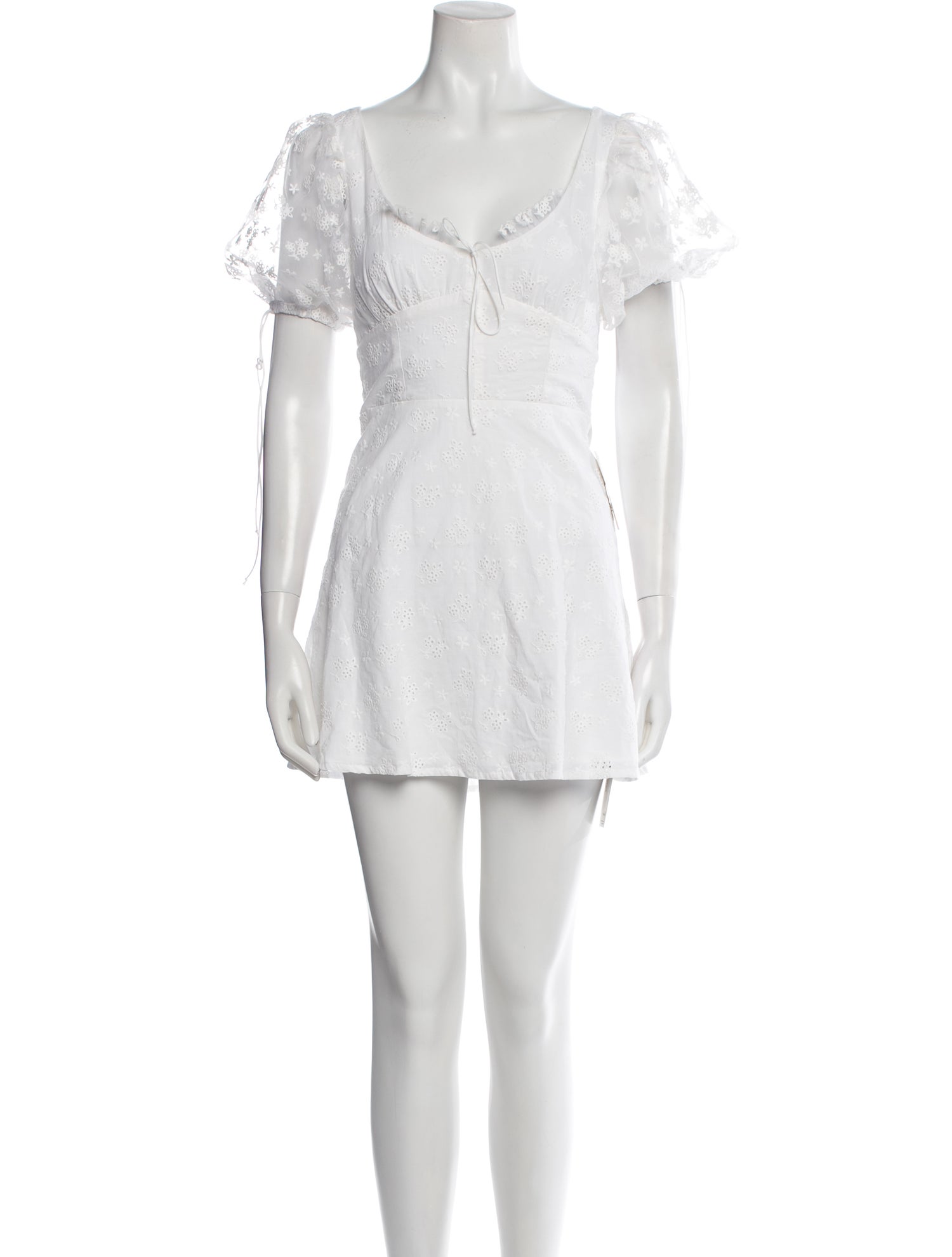For Love & Lemons V-Neck Mini Dress w/ Tags
