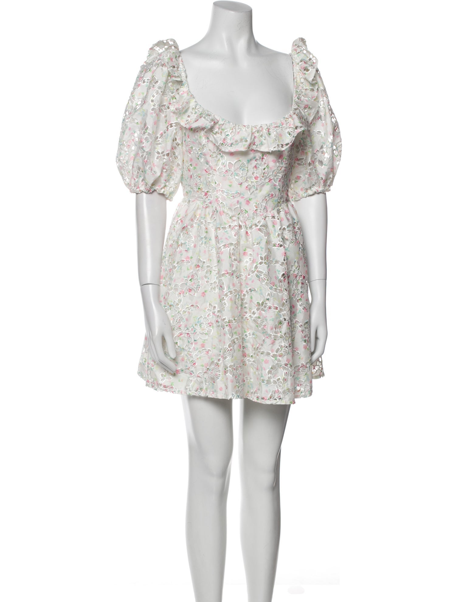 For Love & Lemons Floral Print Mini Dress w/ Tags