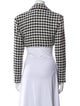 For Love & Lemons Houndstooth Print Bolero