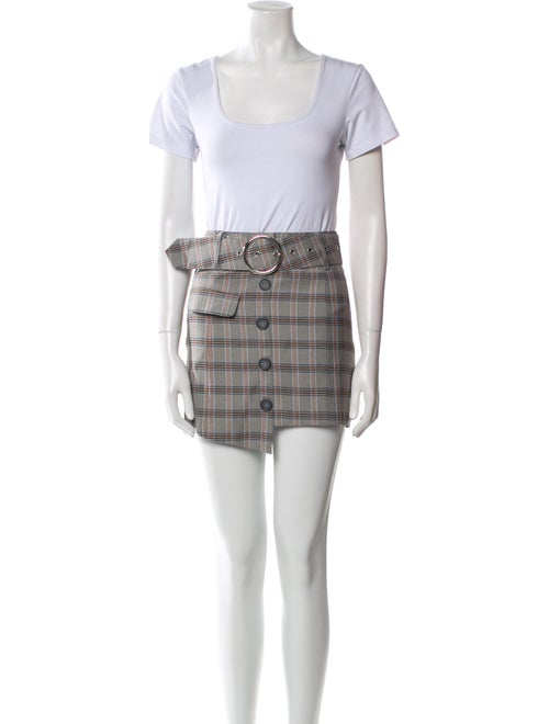 For Love & Lemons Plaid Print Blazer