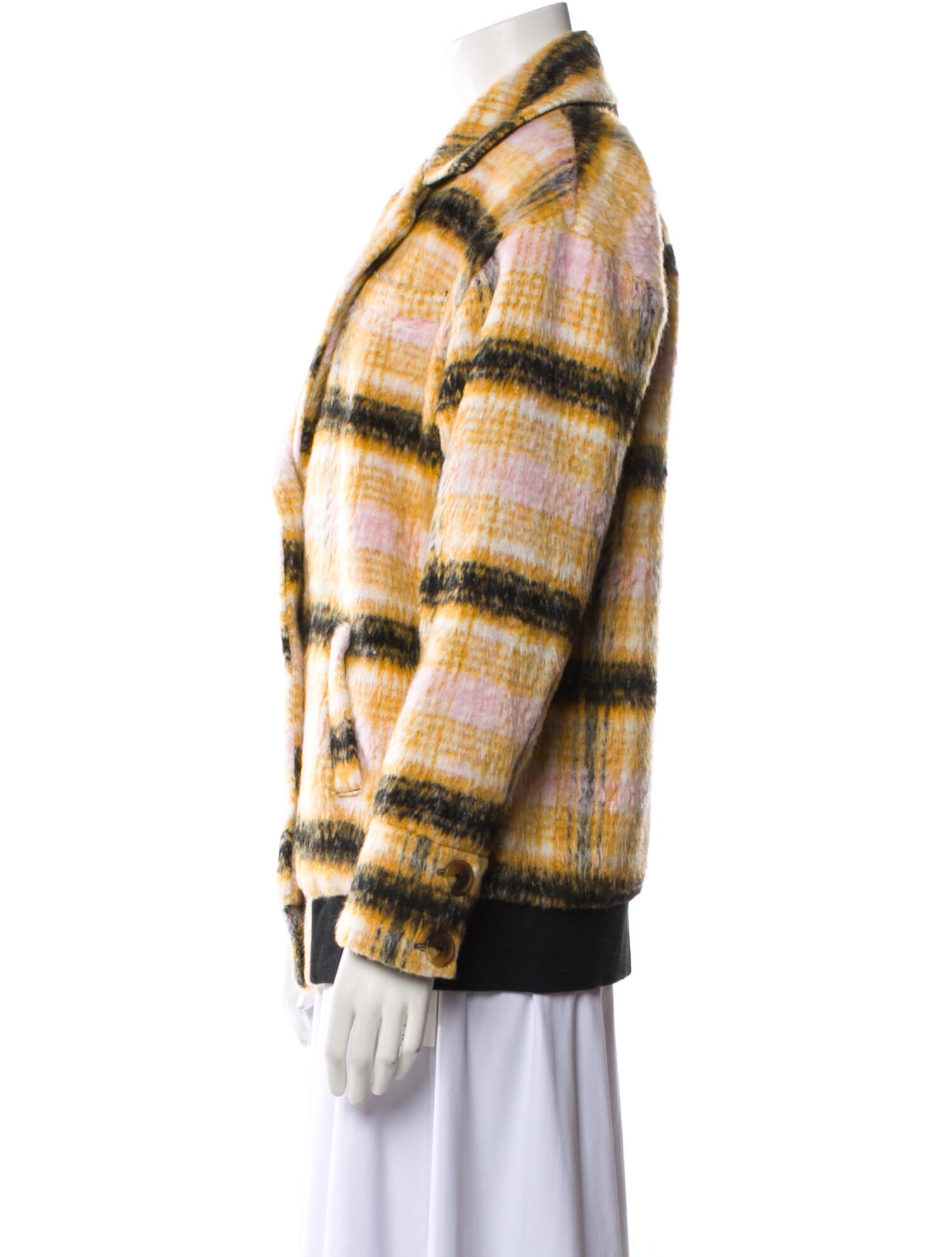 For Love & Lemons Plaid Print Jacket w/ Tags