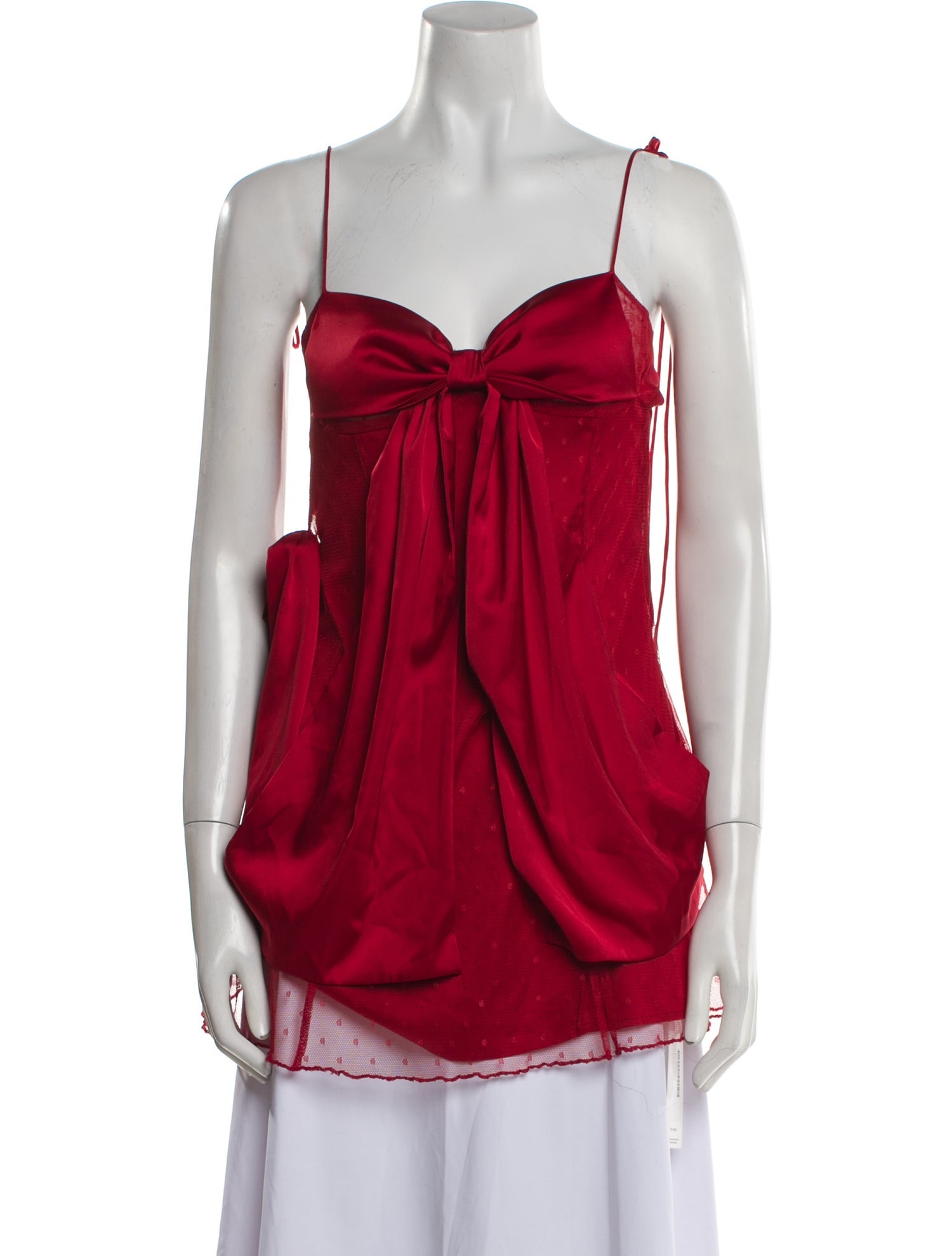 For Love & Lemons Square Neckline Sleeveless Top