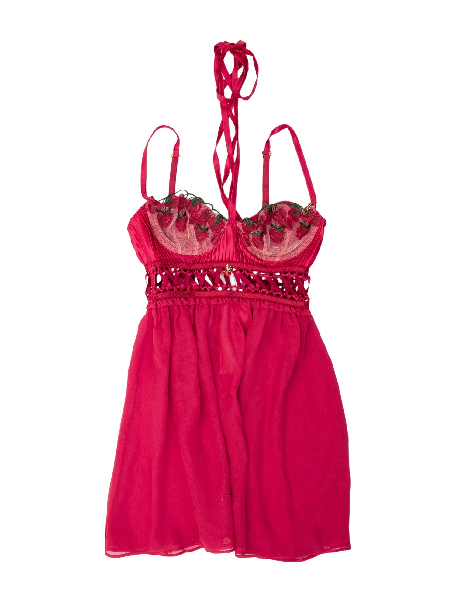 For Love & Lemons Strapless Mini Dress